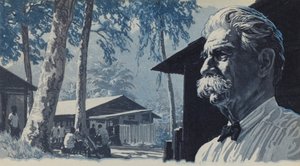 Albert Schweitzer in Africa by English School